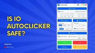 Безопасен ли IO Auto Clicker? Проверено и протестировано