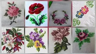 #1 Stunning & Elegant Cross stitch patterns/Charsuti Embroidery Design Ideas Hand made Embroidery