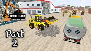 🚂 City Railway Construction Sim Walkthrough Part 2 | Mobile Gameplay (Android/iOS)