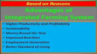 Advantages of Integrated Farming System