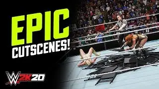 WWE 2K20 Top 10 Cutscenes! (EPIC Cutscenes)