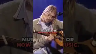 Kurt Cobain's Guitar Abilities #kurtcobain #nirvana #guitar #nevermind #musictheory