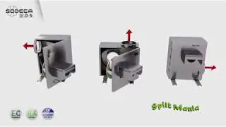 Sodeca Splitmania sistema de extraccion de alta eficiencia para cocinas profesionales