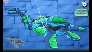 Combine! Dino Robot - Deep Plesio (Flash Game)