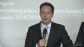 Pressekonferenz W&uuml;rttembergisches Kammerorchester Heilbronn // neuer Chefdirigent Case Scaglione
