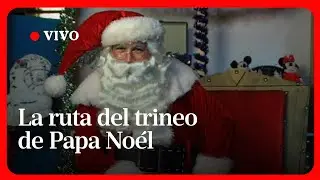 Santa Claus tracker: cuándo llega Papá Noel. Seguí el recorrido en VIVO