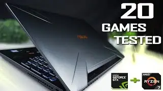 Asus TUF FX505du - 20 Games Tested ** GTX 1660Ti + Ryzen 7 3750H + 120Hz **