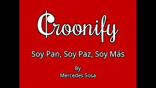 KARAOKE - Soy Pan, Soy Paz, Soy Más - Mercedes Sosa