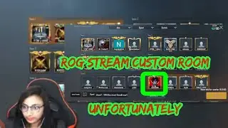 #ROGSTREAM 'S CUSTOM ROOM ... BEST PERFORMANCE '' . ROG STREAM AND MY SIDE POV (SAVAGE GAMING RIR)