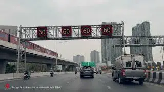 [4K Bangkok Driving] Motorway M81 - Bangkok to Kanchanaburi (January 2026)