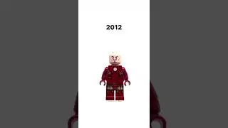Old vs. New LEGO Ironman Minifigure(Avengers) #shorts