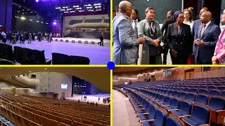 💯% TRAVAUX : VISITE DU GOUVERNEMENT AU PLUS GRAND CENTRE CULTUREL & DES ARTS DE L'AFRIQUE CENTRALE