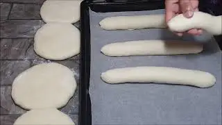Secret to Perfect Homemade Hot Dog Buns | The Best Burger Buns Recipe 