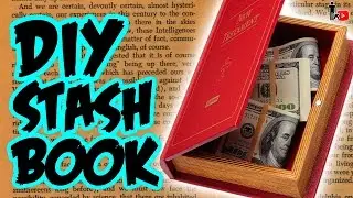 DIY SECRET STASH BOOK - Man Vs Youtube #16 - (CONTEST CLOSED)