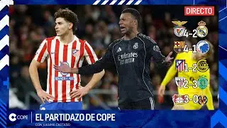 🔴 EL BARÇA TRIUNFA Y EL MADRID Y EL ATLETI SE ESTRELLAN I El Partidazo de COPE, con Juanma Castaño