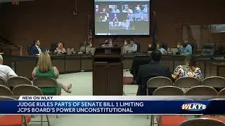 Jefferson Co. judge temporarily blocks new Kentucky bill that limits JCPS board's authority