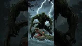 Swamp thing. #shorts #youtubeshorts #horror #swampthing