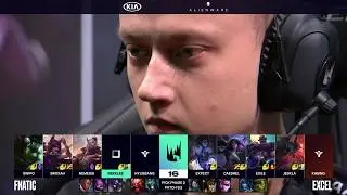 FNC vs XL Fnatic vs Excel Esports FULL | Week 4 Day 1 | LEC 2019 Spring