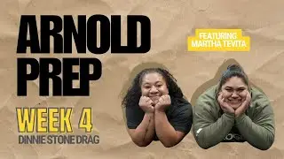 4-я неделя - Подготовка к турниру Arnold Strongwoman Classic с Мартой Тевитой в The Sweaty Pig.