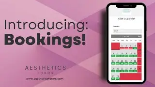 NEW Feature: Bookings!