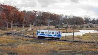 Guest motorman day at the Shoreline Trolley Museum