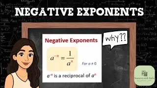 Conquering Negative Exponents: Reciprocal Rule,  Multiplication Rule, and Division Rule Made Easy!