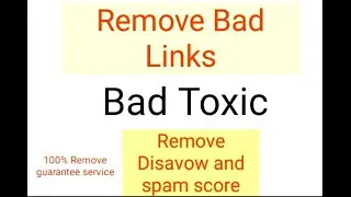 how to remove toxic backlinks from Semrush - disavow backlinks #toxicbacklinks #backlinkremoval