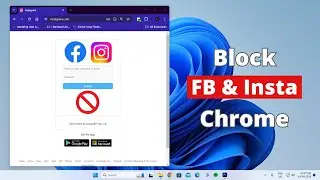 How to Block Facebook and Instagram on Google Chrome
