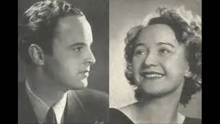 DUET AF ZIGEUNERBARONEN - Else Marie og Hans Kurt med Louis Preils koncert orkester 1942