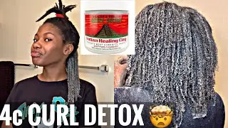 Aztec Clay Mask on my 4c high porosity NATURAL HAIR | I&rsquo;m SHOOK🤯