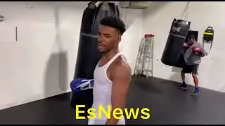 Derrick James secret for Errol Spence not to get tired for 12 rounds | esnews boxing