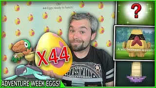 Hatching 44 Adventure Week Eggs! Shiny Tirtouga & Archen hunt! (Pok&eacute;mon GO)