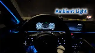 Освещение салона Hyundai Elantra 2023 своими руками &mdash; установка подсветки салона Elantra 2021+