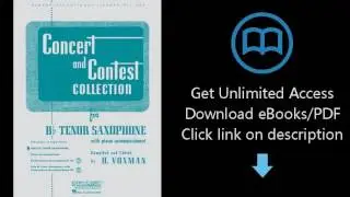 Concert and Contest Collection for Bb Tenor Saxophone: Solo Part