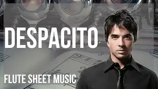 SUPER EASY Flute Sheet Music: How to play Despacito by Luis Fonsi