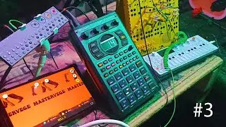 MASTERVEGE! ACTIONPAINTING LIVE SKETCH#3 [ROLAND SP404 MKII]