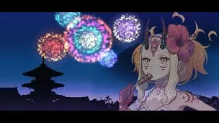 [Fate/Grand Order 60FPS 4K WS] 4* Ibaraki Dōji Summer Animation+Skill+NP Demonstration