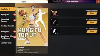 NEW KUNG-FU TOP-UP EVENT#GARENA FREE FIRE