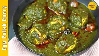 Dhaba Style Egg Palak Curry | Anda Saagwala | Chef Girish Joshi