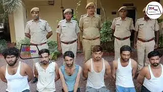 बालोतरा में चोरी की बड़ी वारदात का खुलासा जोधपुर की गैंग के 7 आरोपी गिरफ्तार ऑपरेशन 