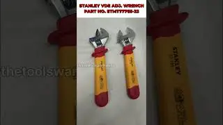 &ldquo;The Safest Wrench for Electricians! ⚡ STANLEY STMT77765-23 | VDE Certified Tool Review 🔧&rdquo;