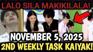 PBB CELEBRITY COLLAB 2.0 UPDATES TODAY NOVEMBER 5, 2025 | 2ND WEEKLY TASK! #pbb #pbbcollab 