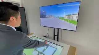 Interactive multi-touch screen table!