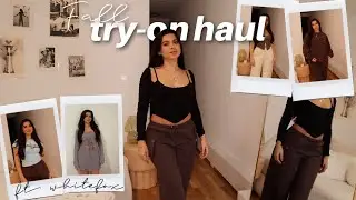 HUGE FALL TRY-ON HAUL *whitefox boutique*