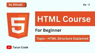 Is HTML Structure REALLY That Important for Your First Page? HTML crash course