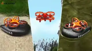 The Air, Land & Water Drone-Amphibious 3in1 UAV
