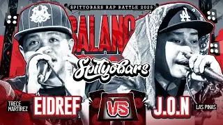Spityobars - EIDREF VS J.O.N | RAP BATTLE TOURNAMENT 2025