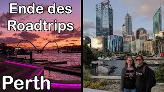 Abschluss des Roadtrips - Sightseeing Perth, Sushi essen und tolle Skyline - Weltreise Vlog 033