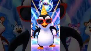 Penguin Party 🐧🎉 | Cute & Funny AI Animation #shorts #shortvideo