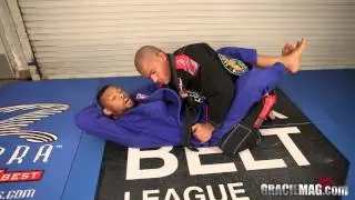 American talent: Tim Spriggs teaches an overhook punch choke from closed guard